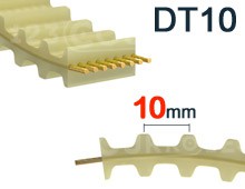 Nuestros modelos de Correa dentada DT10 paso 10mm