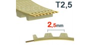 No 2,5 mm - T2.5 (Poliuretano)