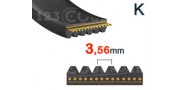 Correas Poly-V PK/K (paso 3,56 mm)