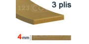 Grosor de 4 mm - 3 capas
