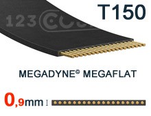Nuestros modelos de Correas planas Megaflat T150 de grosor 0,9 mm