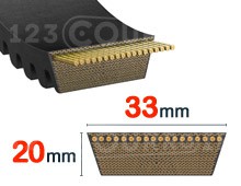 Nuestros modelos de 33mm x 20mm