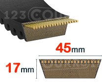 Nuestros modelos de 45mm x 17mm