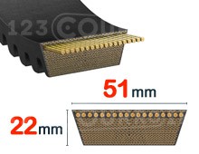Nuestros modelos de 51mm x 22mm
