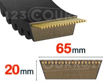 Nuestros modelos de 65 mm x 20 mm