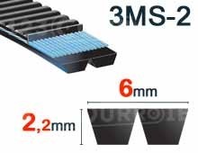 Nuestros modelos de 2.2mm 6mm x - 3MS-2 (Poliuretano)