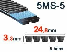 Nuestros modelos de 24,8 mm x 3,3 mm - 5MS-5 (Poliuretano)