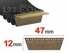 Nuestros modelos de 47 mm x 12 mm