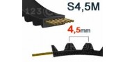 Correa dentada S4.5M paso 4.5mm