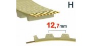 Correa dentada Paso H 12.7mm