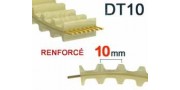 Correa dentada DT10AP de 10 mm de paso