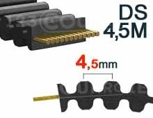 Nuestros modelos de Correa dentada Paso DS4,5M 4.5mm