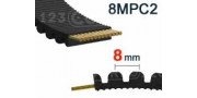 Polychain PC2 8MGT - Paso de 8 mm