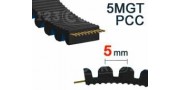 Mini Polychain Carbon 5MGT PCC - Paso de 5 mm