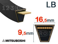 Nuestros modelos de 16,5mm x 9,5mm - LB (Mitsuboshi)
