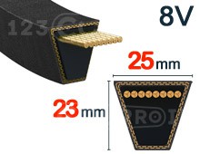 Nuestros modelos de Correa de un solo diente