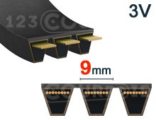 Nuestros modelos de 9mm x 8mm - 3V (Liso)