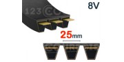 25mm x 23mm - 8V (Liso)