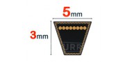 Correa trapezoidal 5x3
