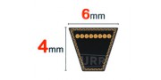 Correa trapezoidal 6x4