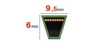 Correa trapezoidal 9.5x6