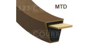 Correas de cortacéspedes tractor MTD de tipo trapezoidal