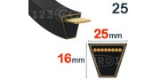 25mm x 16mm