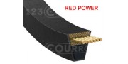Correa sección 3V, 5V, 8V, SPZ, SPA, SPB, SPC "Red Power"