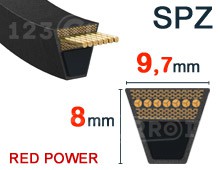 Nuestros modelos de 9,7mm x 8mm - SPZ Red Power (Reforzada)